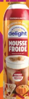 IGA INTERNATIONAL DELIGHT COLD FOAM offer