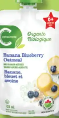 IGA COMPLIMENTS BIOLOGIQUE ORGANIC BABY FOOD PURÉE offer