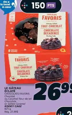 IGA CHOCOLATS FAVORIS KOOKY CAKE offer