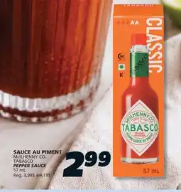 IGA McILHENNY CO. TABASCO PEPPER SAUCE offer