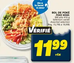 IGA POKE BOWL offer