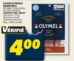 IGA OLYMEL SHAVED DELI MEAT offer