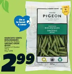 IGA ORGANIC GREEN BEANS offer