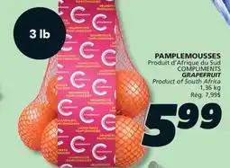 IGA COMPLIMENTS GRAPEFRUIT offer