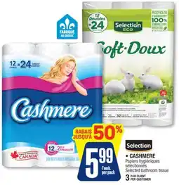 Jean Coutu CASHMERE selected bathroom tissue offer