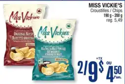 Jean Coutu MISS VICKIE'S Chips offer