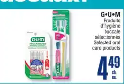 Jean Coutu G•U•M Selected oral care products offer