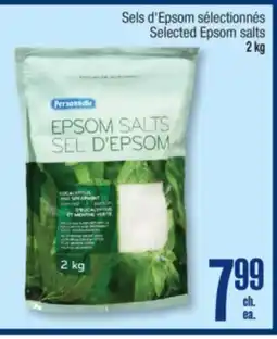 Jean Coutu Personnelle Selected Epsom salts offer