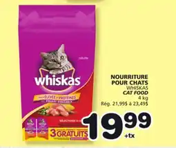Marches Tradition WHISKAS CAT FOOD offer