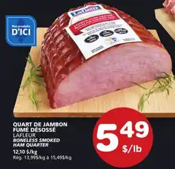Marches Tradition LAFLEUR BONELESS SMOKED HAM QUARTER offer