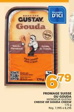 Marches Tradition MONSIEUR GUSTAV CHEESE OR GOUDA CHEESE offer