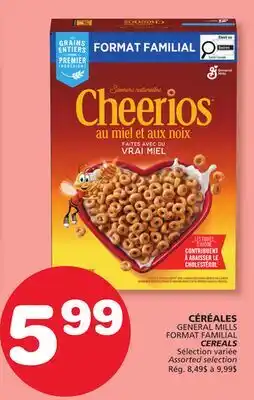 Marches Tradition GENERAL MILLS FORMAT FAMILIAL CEREALS offer
