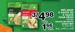 Marches Tradition KNORR SAUCE OR PASTA SAUCE MIX offer