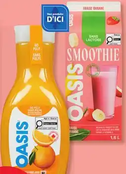 Marches Tradition OASIS REFRIGERATED FRUIT JUICE, FRUIT DRINK, LEMONADE OR SMOOTHIE offer