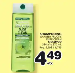 Marches Tradition GARNIER FRUCTIS PURE CLEAN SHAMPOO offer