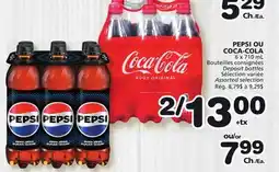 Marches Tradition PEPSI OR COCA-COLA offer
