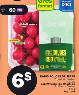Marches Tradition RADIS ROUGES DE SERRE LE CIEL offer