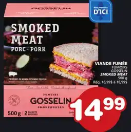 Marches Tradition FUMOIRS GOSSELIN SMOKED MEAT offer