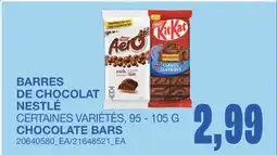 Wholesale Club BARRES DE CHOCOLAT offer