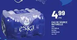 Metro ESKA EAU DE SOURCE NATURELLE | NATURAL SPRING WATER offer