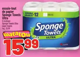 Metro ESSUIE-TOUT DE PAPIER SPONGE TOWELS ULTRA | SPONGETOWELS ULTRA PAPER TOWELS offer