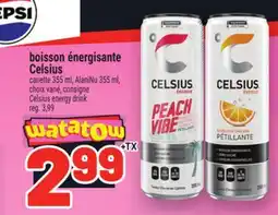 Metro BOISSON ÉNERGISANTE CELSIUS | CELSIUS ENERGY DRINK offer