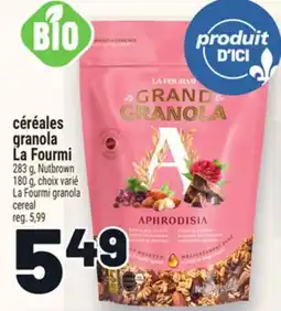 Metro CÉRÉALES GRANOLA LA FOURMI | LA FOURMI GRANOLA CEREAL offer