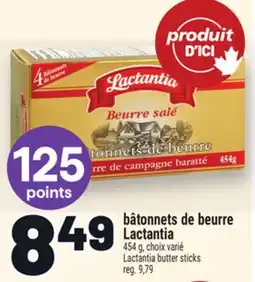 Metro BÂTONNETS DE BEURRE LACTANTIA offer