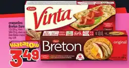 Metro CRAQUELINS BRETON DARE | BRETON DARE CRACKERS offer
