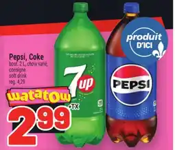 Metro PEPSI, COKE SOFT DRINK offer