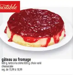 Metro GÂTEAU AU FROMAGE offer