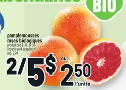 Metro PAMPLEMOUSSES ROSES BIOLOGIQUES | ORGANIC PINK GRAPEFRUITS offer