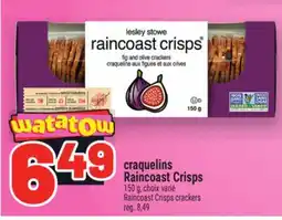 Metro CRAQUELINS RAINCOAST CRISPS | RAINCOAST CRISPS CRACKERS offer