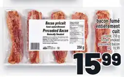 Metro BACON FUMÉ ENTIÈREMENT CUIT | FROZEN SMOKED PRECOOKED BACON offer