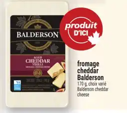 Metro FROMAGE CHEDDAR BALDERSON | BALDERSON CHEDDAR CHEESE offer