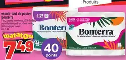 Metro ESSUIE-TOUT DE PAPIER BONTERRA | BONTERRA PAPER TOWELS offer