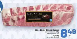 Metro CÔTES DE DOS DE PORC NAGANO | NAGANO PORK BACK RIBS offer