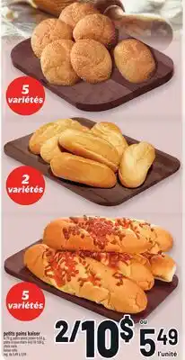 Metro PETITS PAINS KAISER | KAISER ROLLS offer