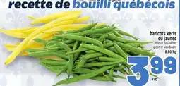 Metro HARICOTS VERTS OU JAUNES offer
