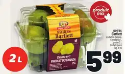 Metro POIRES BARTLETT offer