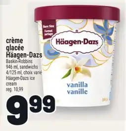Metro CRÈME GLACÉE HÄAGEN-DAZS | HÄAGEN-DAZS ICE CREAM offer