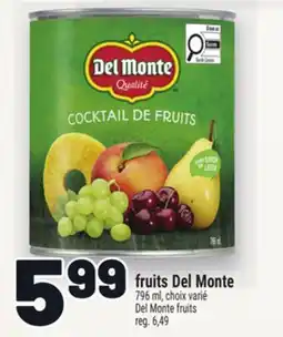 Metro FRUITS DEL MONTE | DEL MONTE FRUITS offer