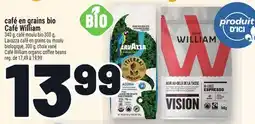 Metro CAFÉ EN GRAINS BIO CAFÉ WILLIAM | CAFÉWILLIAM ORGANIC COFFEE BEANS offer