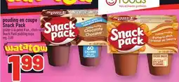 Metro POUDING EN COUPE SNACK PACK | SNACK PACK PUDDING CUPS offer