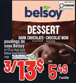 Metro POUDINGS DE SOYA BELSOY | BELSOY SOYA PUDDING offer