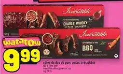 Metro IRRESISTIBLE COOKED PORK BACK RIBS | CÔTES DE DOS DE PORC CUITES IRRÉSISTIBLE offer