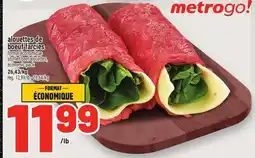 Metro ALOUETTES DE BOEUF FARCIES | STUFFED BEEF ALOUETTES offer