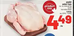 Metro POULET ENTIER FRAIS | FRESH WHOLE CHICKEN offer