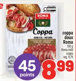 Metro COPPA DOUX ROMA |ROMA MILD COPPA offer