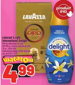 Metro COLORANT À CAFÉ INTERNATIONAL DELIGHT | INTERNATIONAL DELIGHT COFFEE WHITENER offer